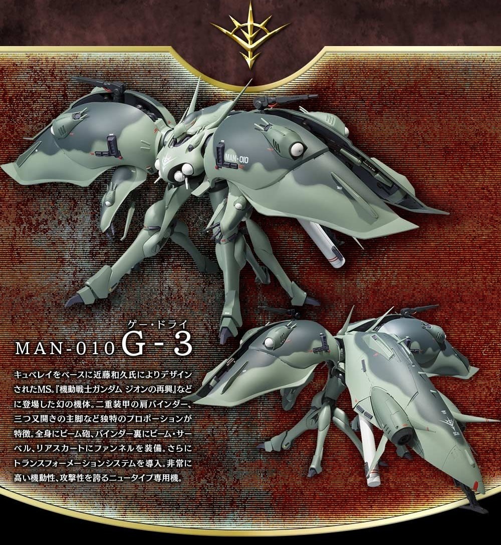 ROBOT魂 <SIDE MS> MAN-010 G-3 ゲー・ドライ ( 重塗装仕様 ROBOT魂 <SIDE MS> MAN-010 G-3 ゲー・ドライ ( 重塗装仕様