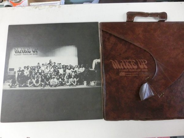 2LP / Flower Travellin' Band / Make Up (w/Leather Bag) / Atlantic / P-5073~4 / Japan / 1973_画像2