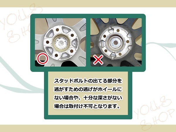 ワイドトレッドスペーサー 15mm 5H PCD114.3 M12 P1.5 ハブ径73mm 2枚セット ヴォクシー 60/70系 ホイ-ルスペーサー_画像3