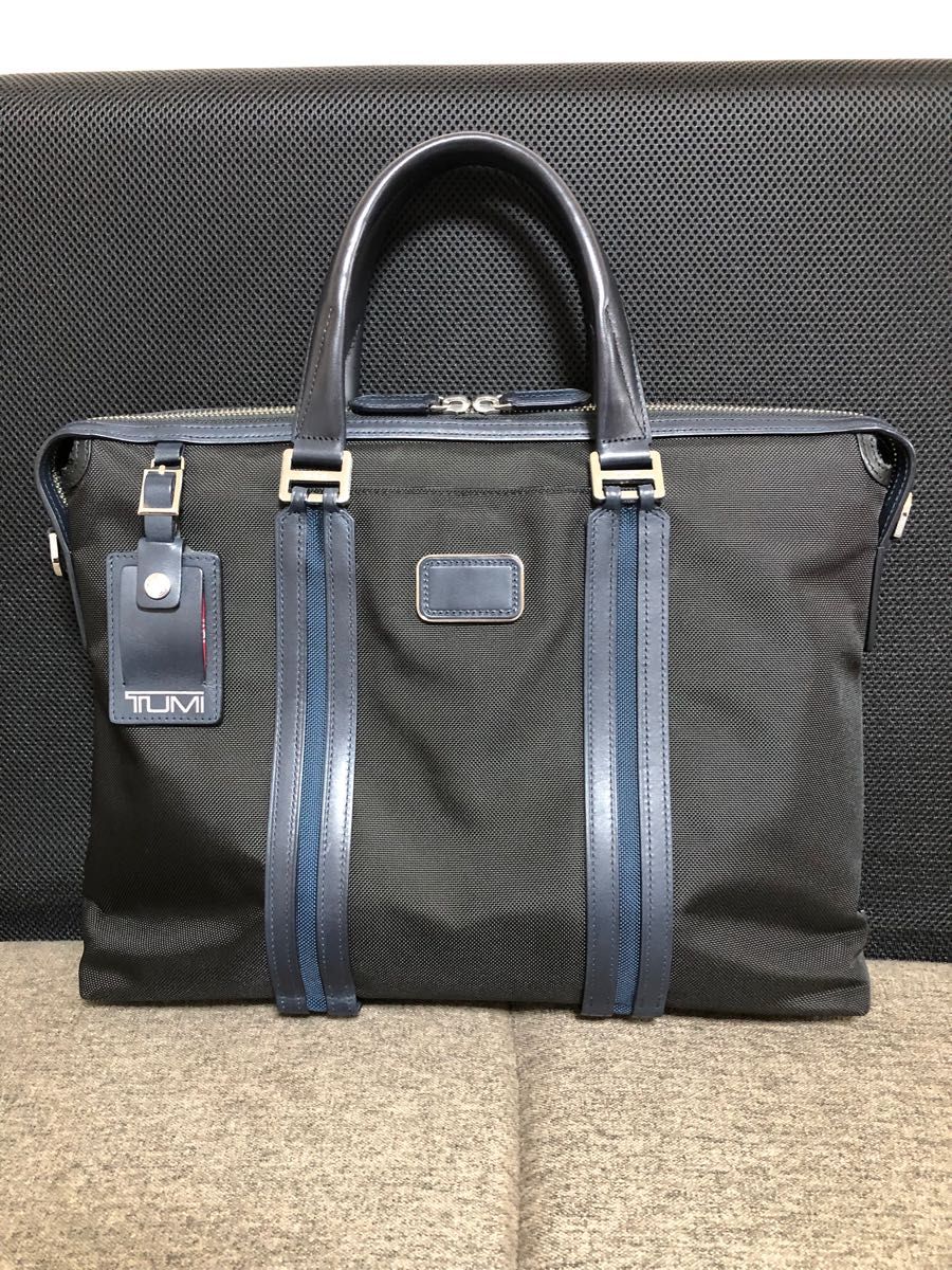 お買得 TUMI 68415DNYE Jarvis 2WAY スリムブリーフ 正規品美品