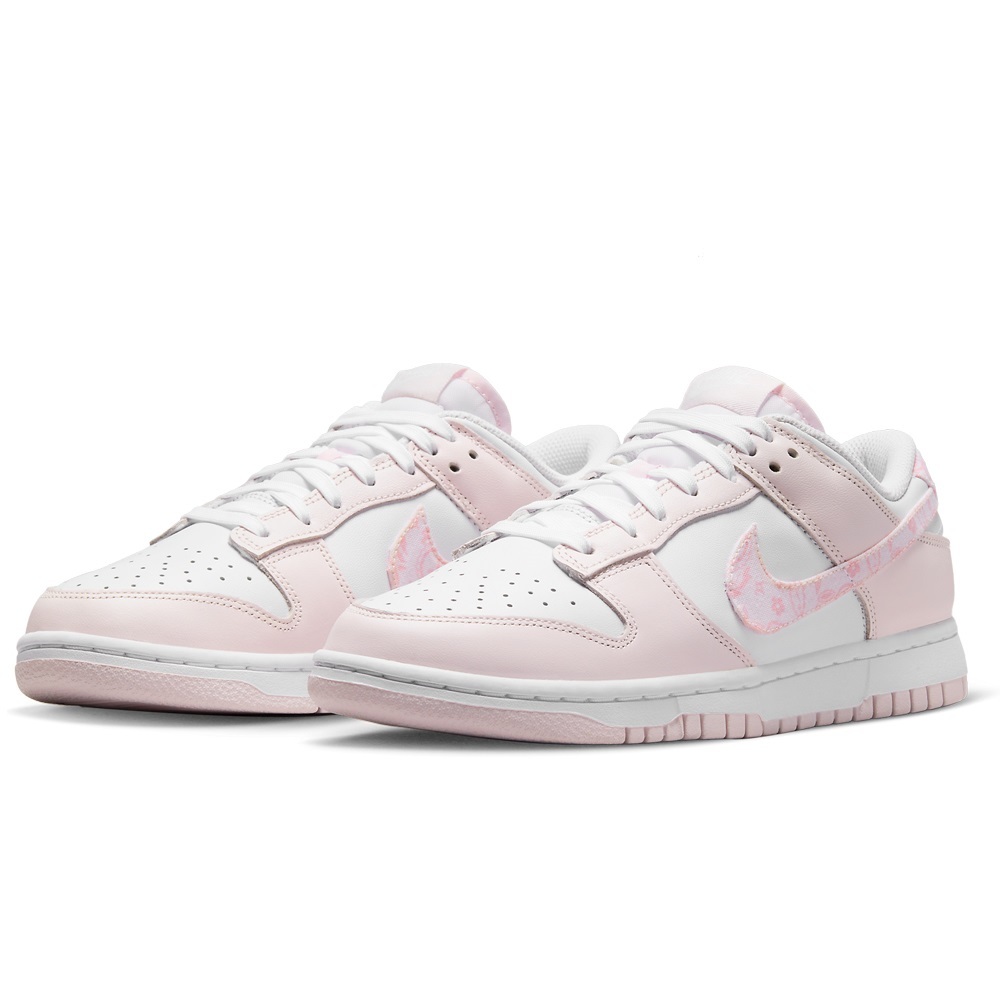 ☆NIKE WMNS DUNK LOW 薄ピンク/ピンク ペイズリー柄 26.5cm ナイキ ウィメンズ ダンク ロウ paisley FD1449-100