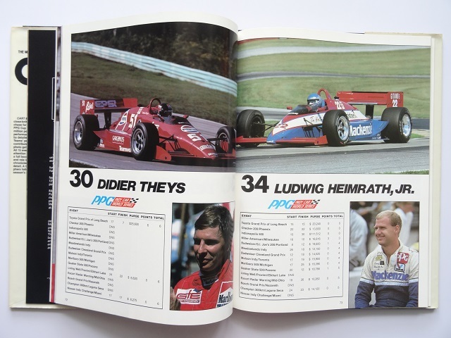 洋書◆インディカー写真集 1987-88 本 自動車 レース インディ 500_画像5