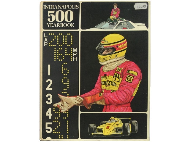 洋書◆インディ500写真集 1984年 本 インディアナポリス 自動車 レース_画像1