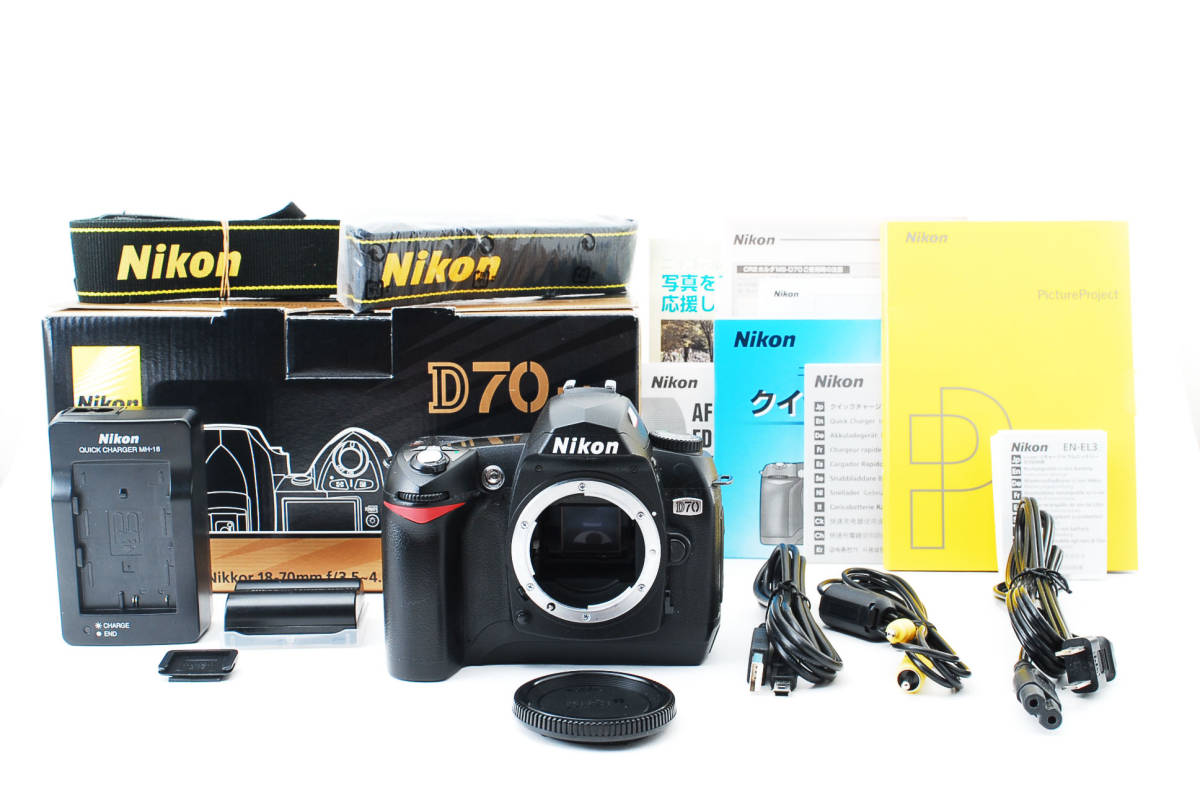 好きに Camera SLR Digital 6.1MP D70 Nikon ［6183 #979482A [美品