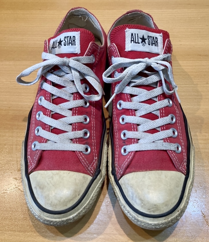 コンバース オールスター インドネシア製 ビンテージ 赤 レッド 90s 00s 27.5 コンバース オールスター インドネシア製 ビンテージ 赤 レッド 90s 00s 27.5