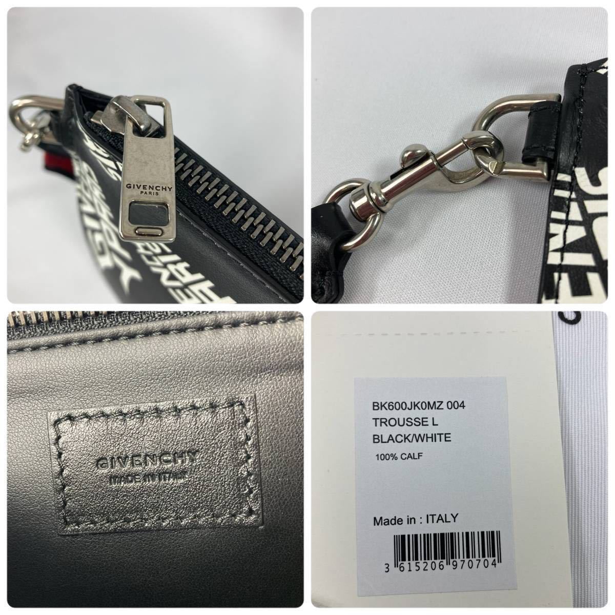 新素材新作 クラッチバッグ ロゴ ジバンシィ ◇GIVENCHY ストラップ