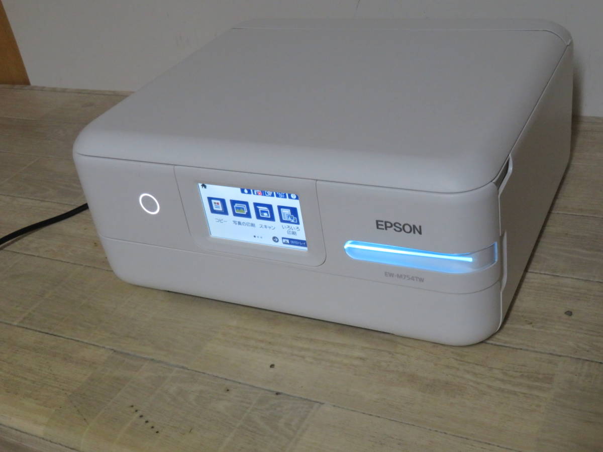 EPSON エプソン EW-M754TW 2021年製 ホワイト インクジェット複合機