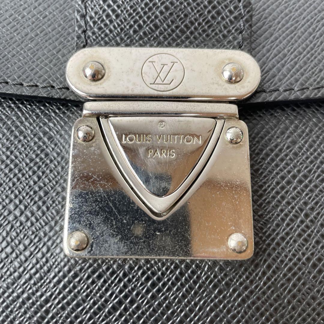 美品 ルイ ヴィトン LOUISVUITTON タイガ ベライア セカンドバッグ
