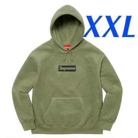 Supreme Inside Out Box Logo Hooded Sweatshirt Light Olive 【XXL