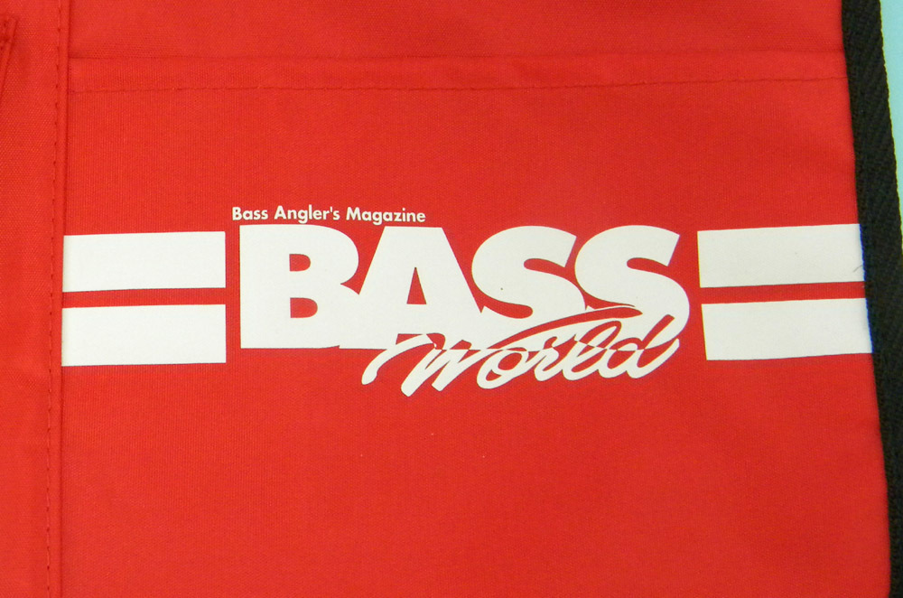 ★ Bass Angler's Magazine　BASS World ベルトウエストポーチ（赤）
