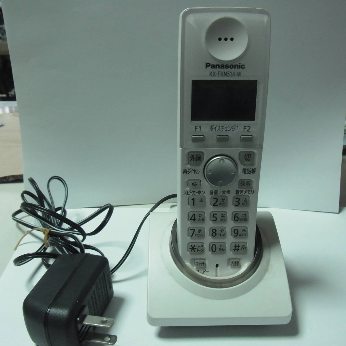 パナソニックドアホン子機KX-FKN514-W - JChere雅虎拍卖代购