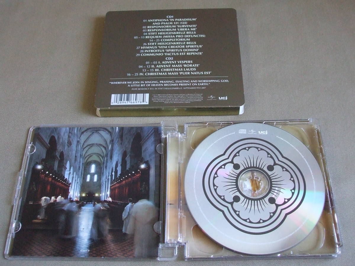 ハイリゲンクロイツ修道院シトー会修道士 / 2CD 限定盤 「チャント～天空の歌声」の画像3