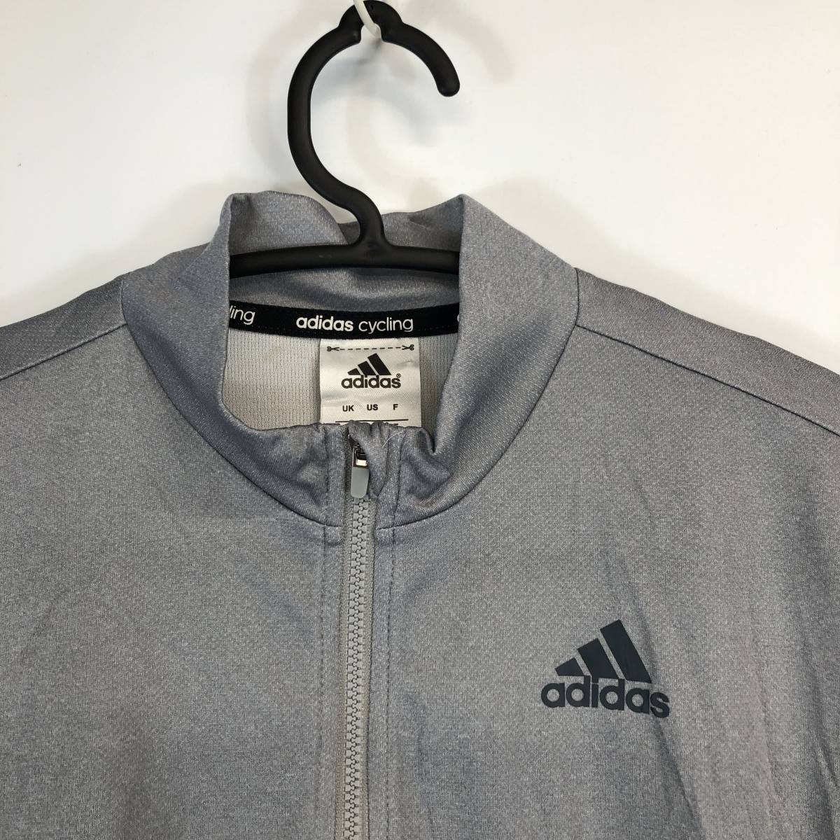 アディダス adidas サイクリング 半袖ハーフジップ サイクルジャージ Lサイズ S05551 AK9006_画像3