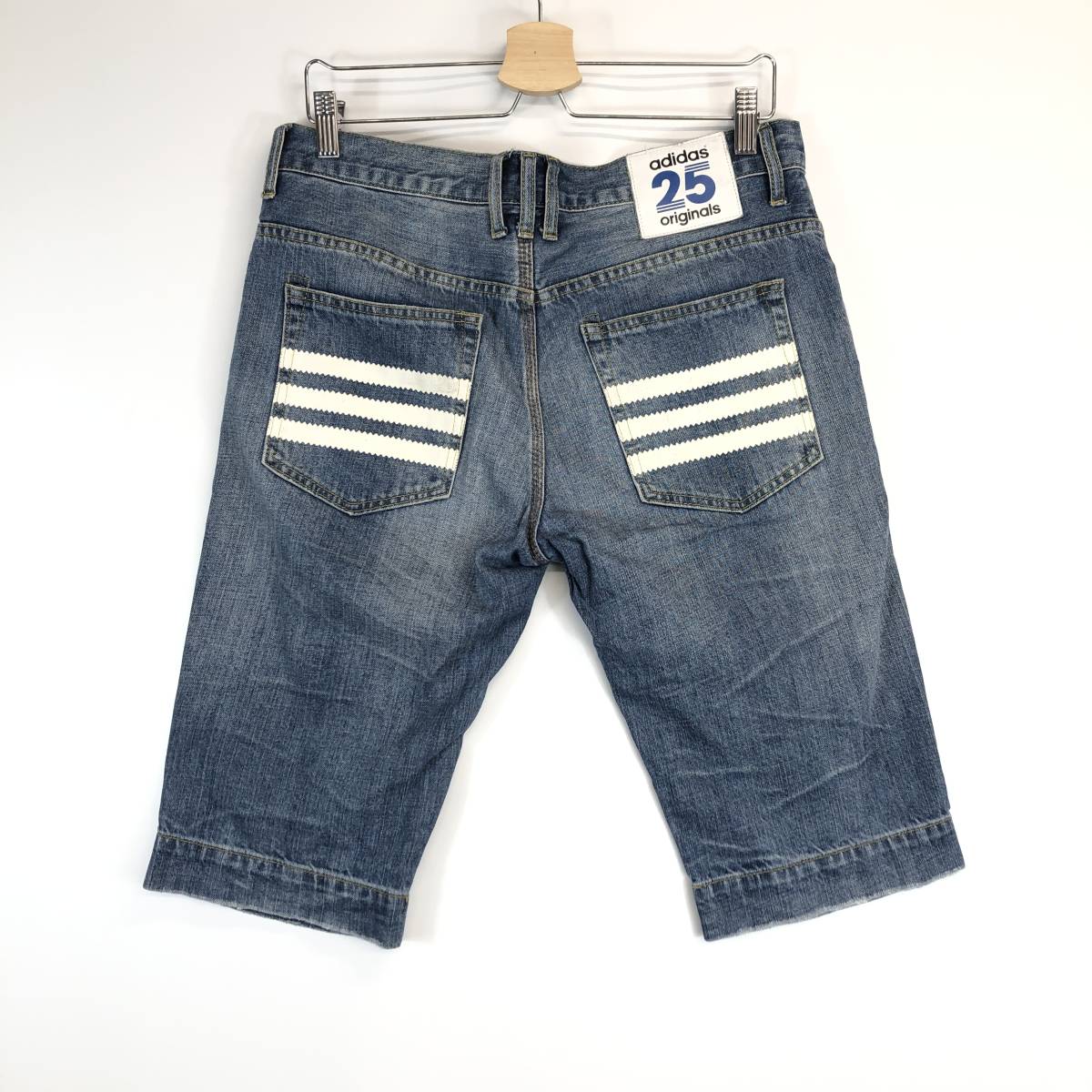アディダス オリジナルス×NIGO デニムハーフパンツ メンズ アディダス オリジナルス×NIGO デニムハーフパンツ メンズ