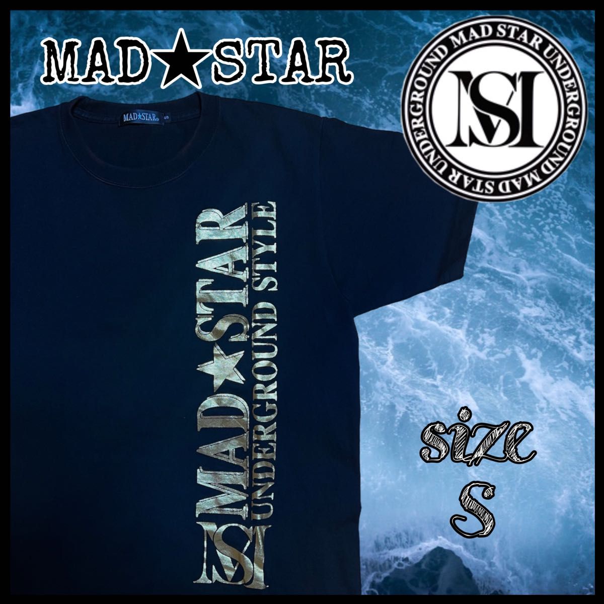 マッドスター　MADSTAR　Tシャツ　日照　暴走族　オラオラ　旧車會　ヤンキー