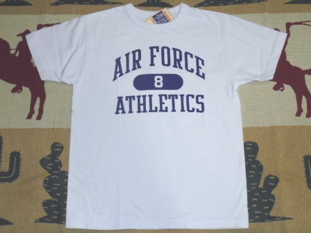 【即納！最大半額！】 東洋 23 バズリクソンズ ATHLETICS FORCE AIR Tシャツ 半袖 M ホワイト 101 BR79130 Mサイズ