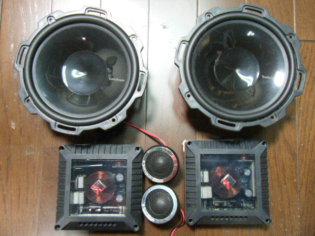 ロックフォード ツイーター ネットワーク T1652-S 6.5インチスピーカー 検索 Rockford Fosgate T1T-S 200W 4ohm A/D/S マッキントッシュ_画像1