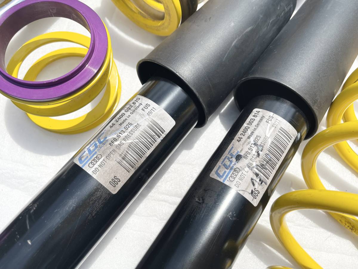 KW Height Adjustable Spring HAS Audi S5 (B8) 車高調 ダウン サス