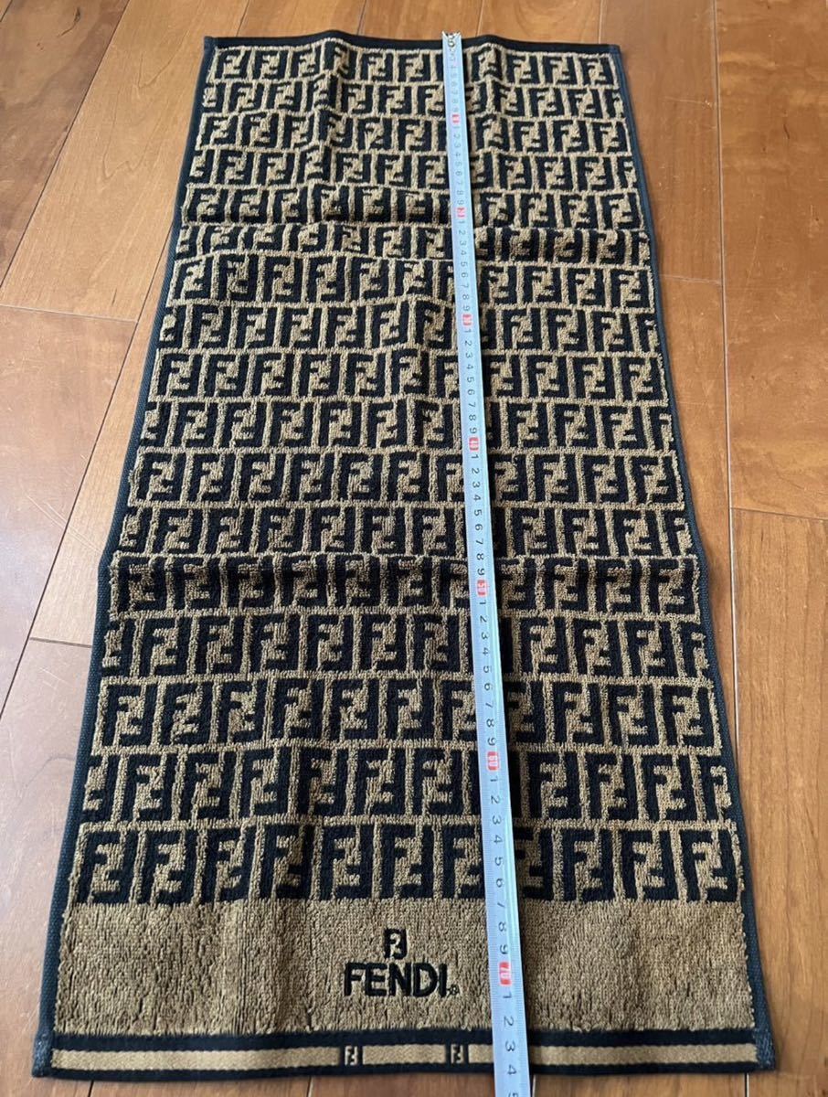 FENDI フェンディ フェイスタオル ズッカ 柄 新品 未使用品 FENDI フェンディ フェイスタオル ズッカ 柄 新品 未使用品