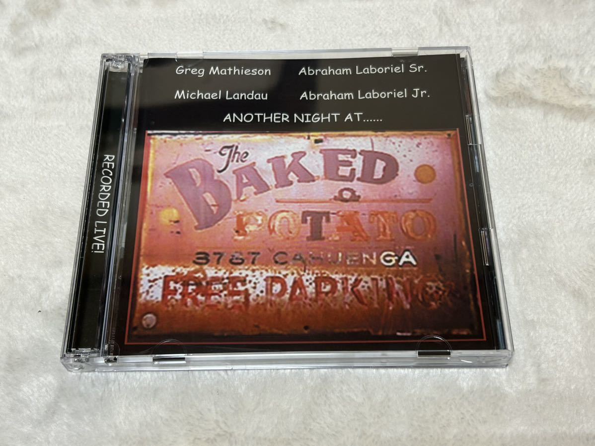 Greg Mathieson Another Night At The Baked Potato 2005 グレッグ・マティソン Michael Landau マイケル・ランドウ 2CD Liveの画像1