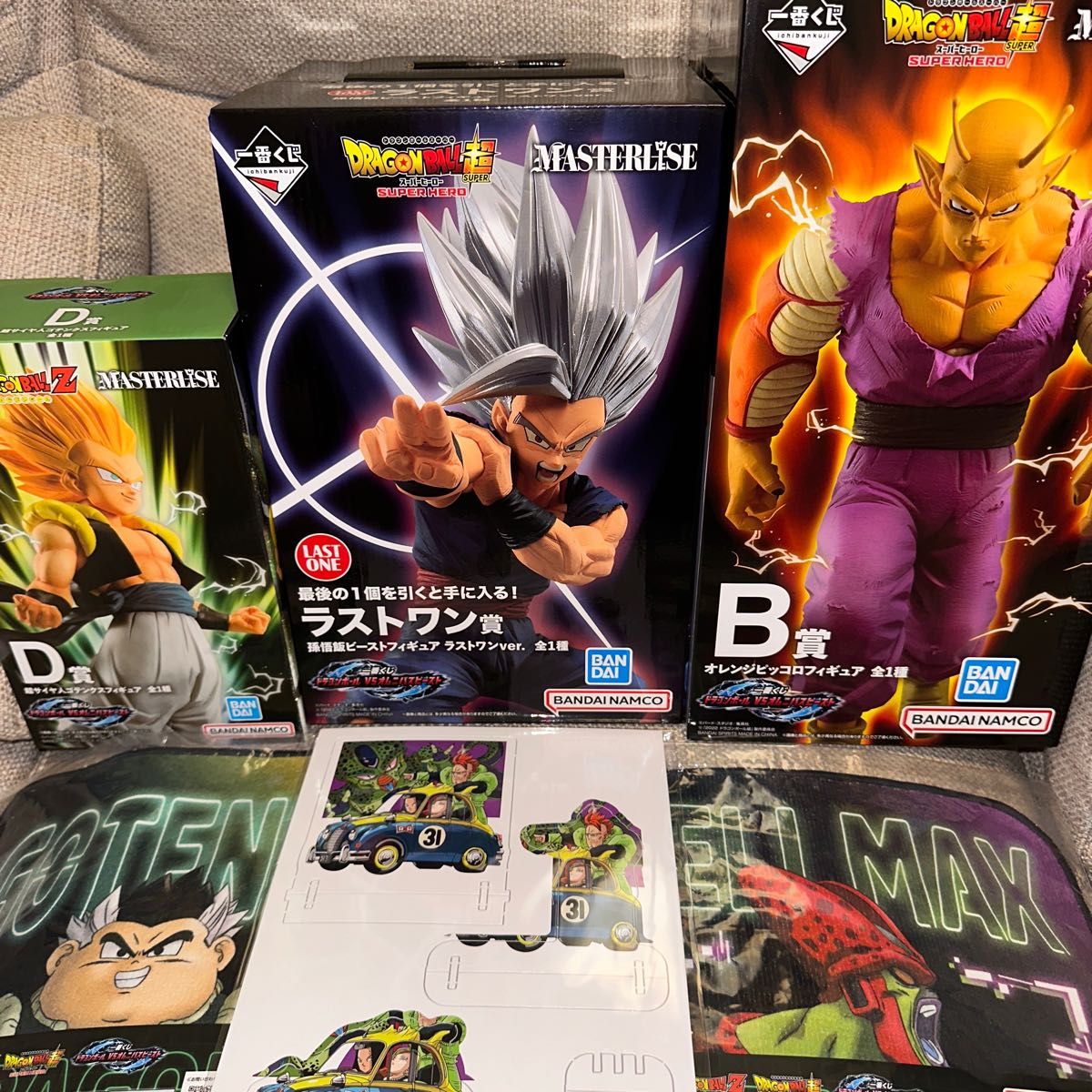 ☆未開封☆ドラゴンボール 一番くじ 孫悟飯ビースト/オレンジピッコロ/ゴテンクス