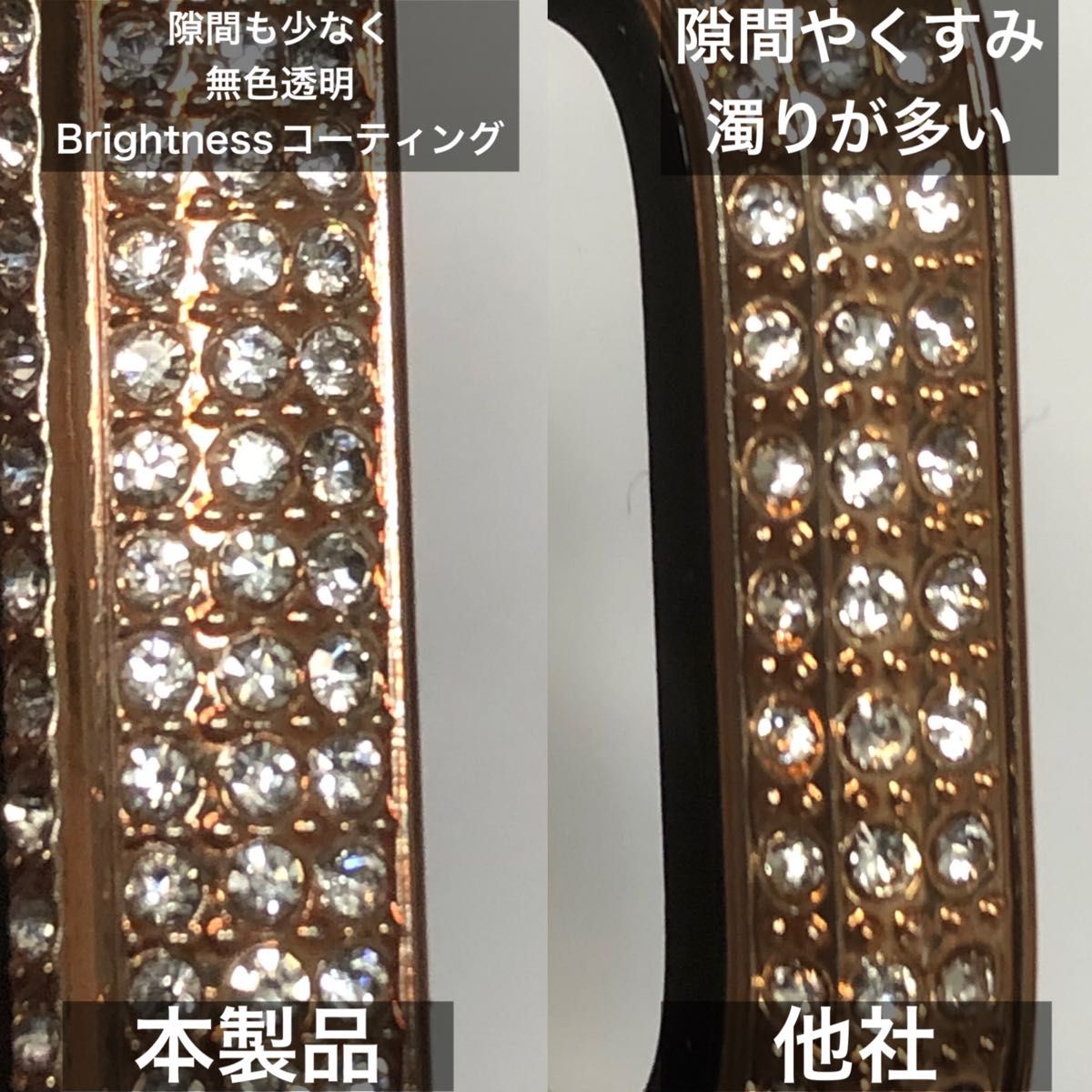 アップルウォッチバンド ステンレスベルト Apple Watch キラキラ