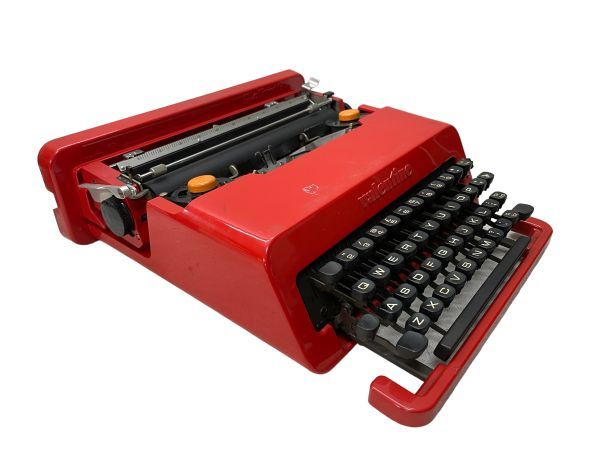 olivetti オリベッティ タイプライター バレンタイン 赤バケツの画像2