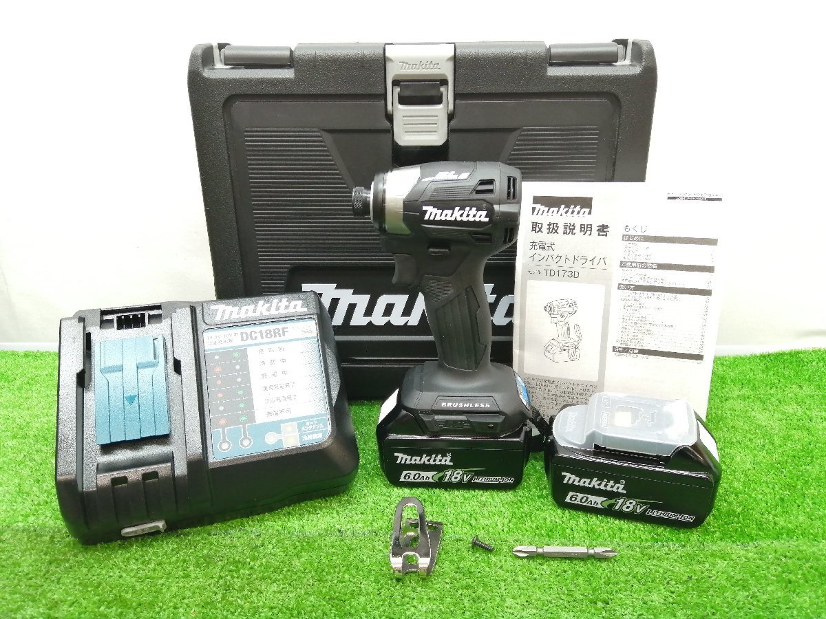 未開封 未使用品 makita マキタ 18V 充電式 インパクトドライバ 6.0Ah