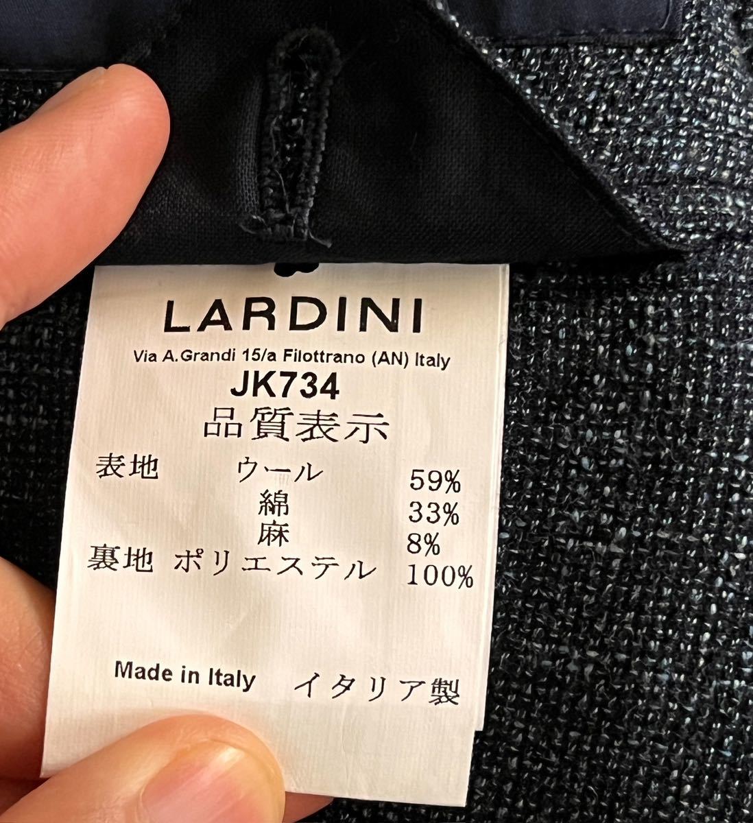 LARDINI 近年モデル ラルディーニ サイズ 44 S〜M テーラード