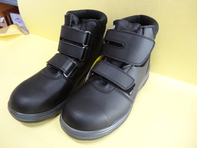 YT502　マジック付きミドルタイプ安全靴　　黒　２８㎝　特値３１００円_画像1