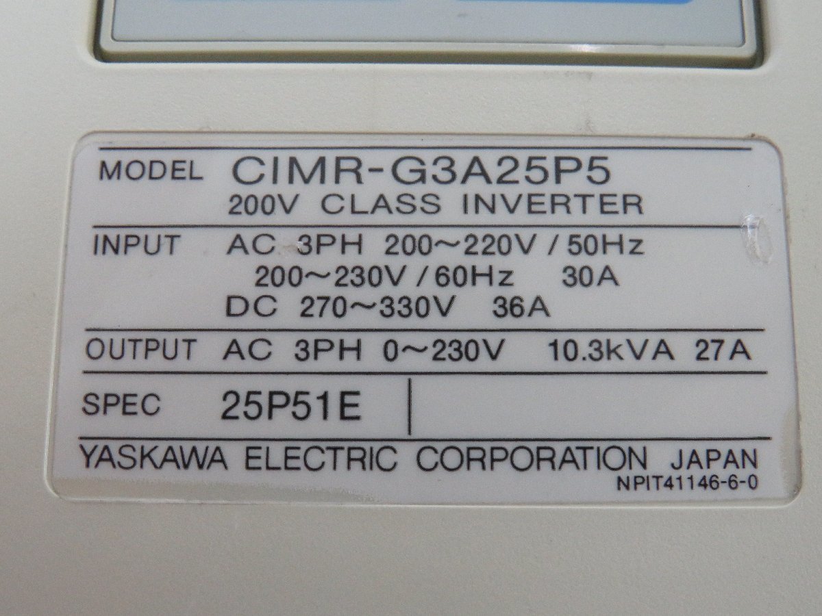 Yahoo!オークション - 100 安川/YASUKAWA インバーター JVOP-100 Yahoo!オークション - 100 安川/YASUKAWA インバーター JVOP-100