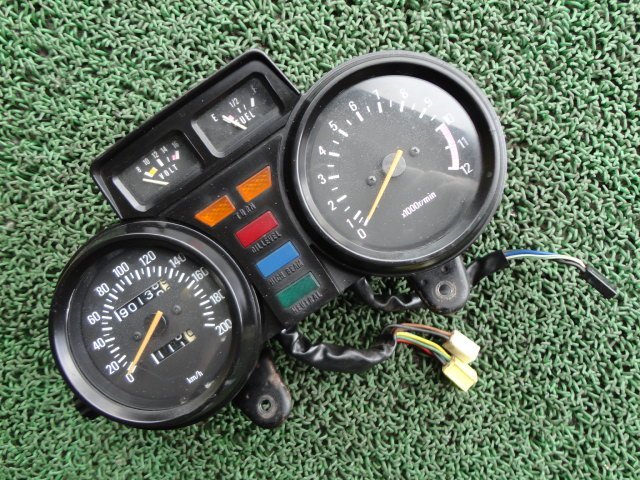 XJ550 XJ400 純正 当時物 メーター スピード タコ トリップ FUEL VOLT