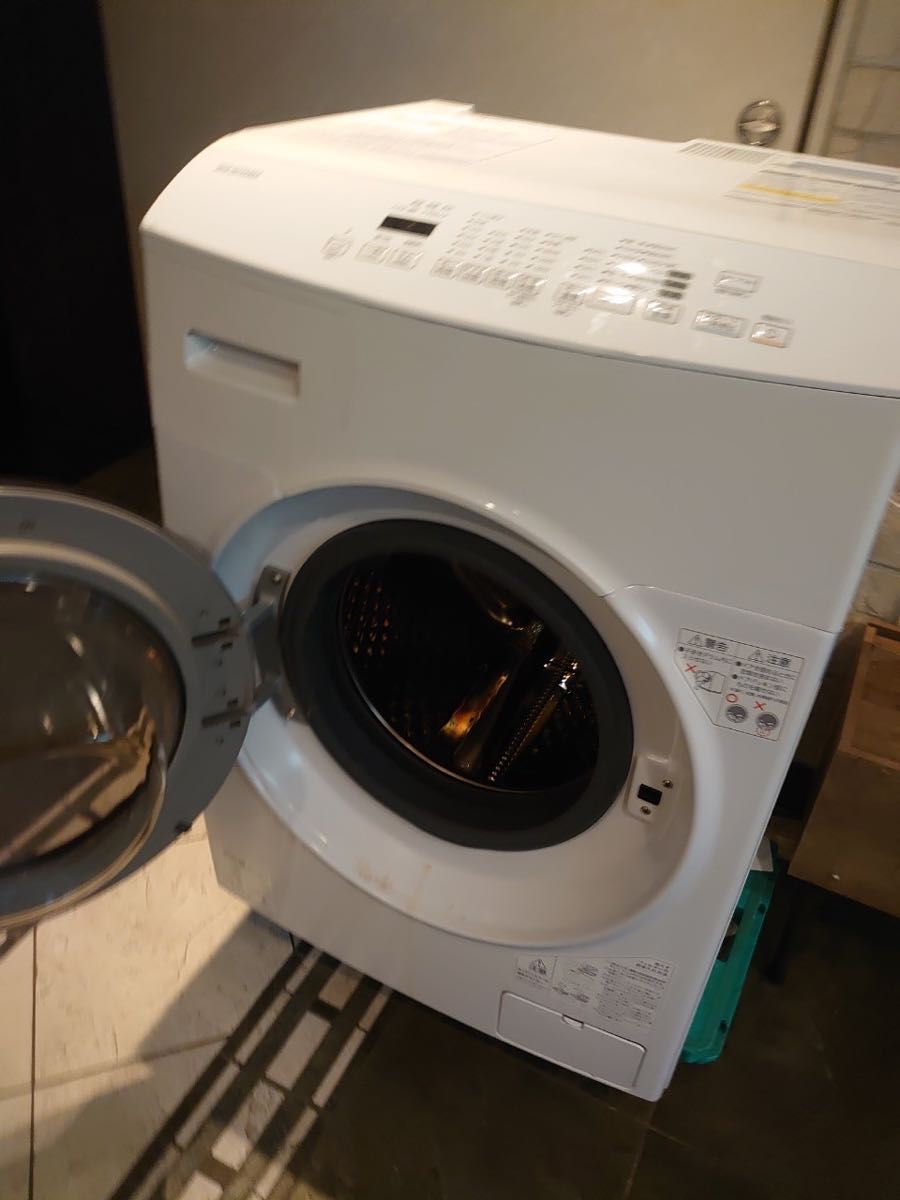 美品】アイリスオーヤマ 8kg ドラム式洗濯乾燥機 2021年製 関東甲信送料無料
