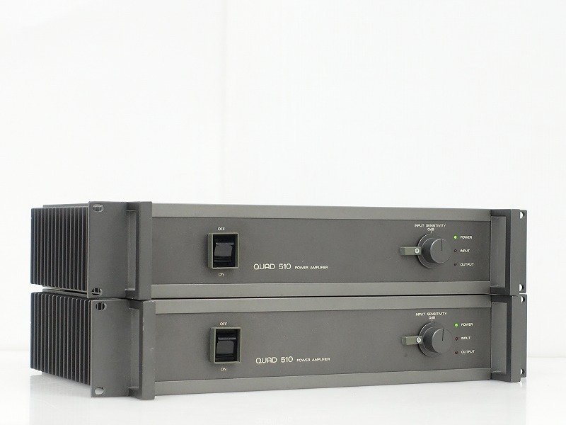 Yahoo!オークション - QUAD 510 モノラルパワーアンプペア Yahoo!オークション - QUAD 510 モノラルパワーアンプペア