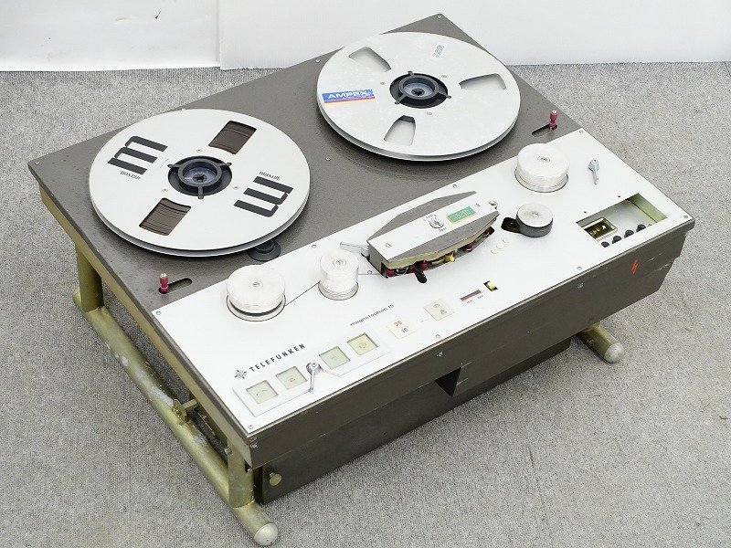 □□TELEFUNKEN magnetophon 15 オープンリールデッキ M15 10号リール
