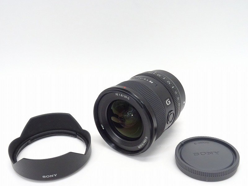 ○○【美品】SONY SEL20F18G FE 20mm F1.8 G カメラレンズ 超広角 単
