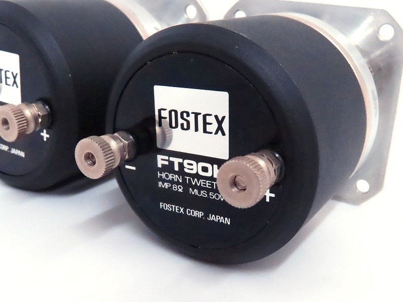 △▽FOSTEX FT90H FT90H 8Ω スーパーツイーターペア フォステクス