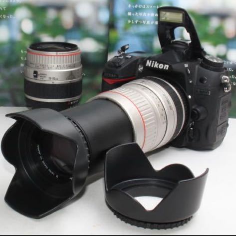 予備バッテリー&カメラバッグ付Nikon D7000 超望遠ダブルズーム|Yahoo