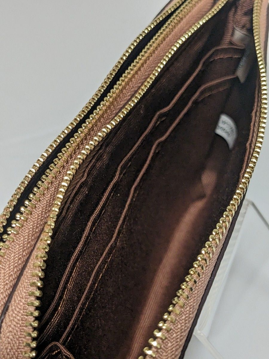 【正規品】COACH ポーチ ダブルジップ トープ C6649