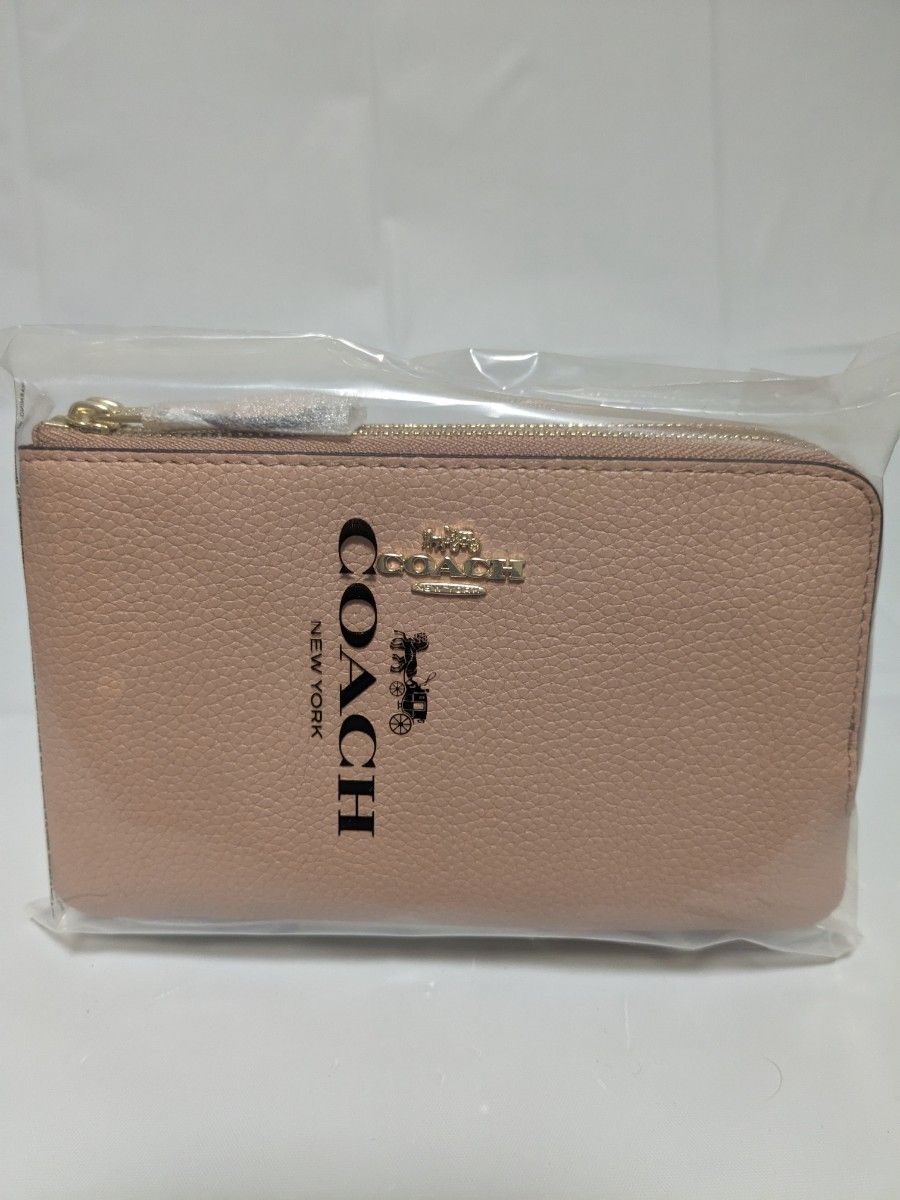 【正規品】COACH ポーチ ダブルジップ トープ C6649