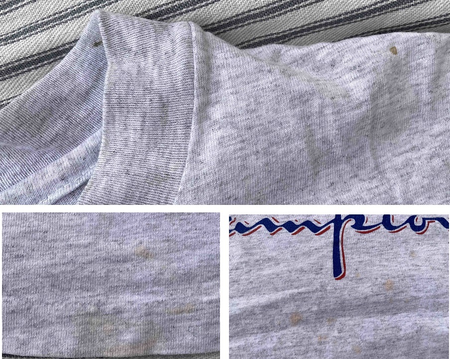 1990年代ビンテージTシャツ２枚チャンピオン90sヴィンテージＬサイズvintage古着アメリカ製NBAシカゴブルズCHAMPIONアメカジNCAAバスケ_画像6