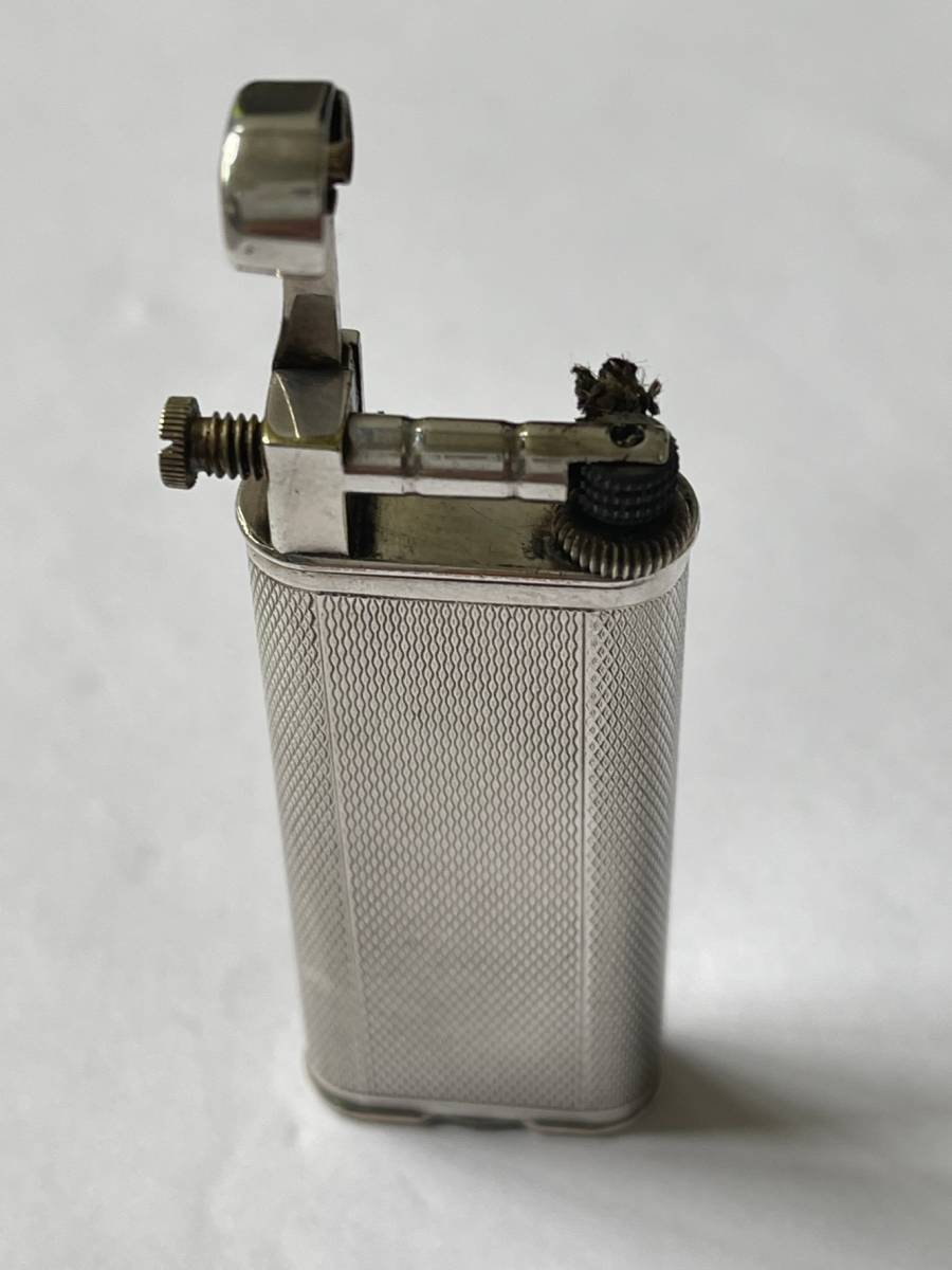 ダンヒル ユニーク オイルライター ハンマー型 シルバー色 美品