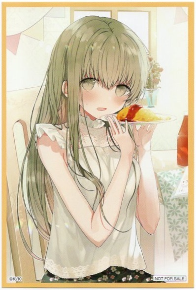 白聖女と黒牧師 第9巻発売記念 イラスト展 グッズ購入特典 イラスト