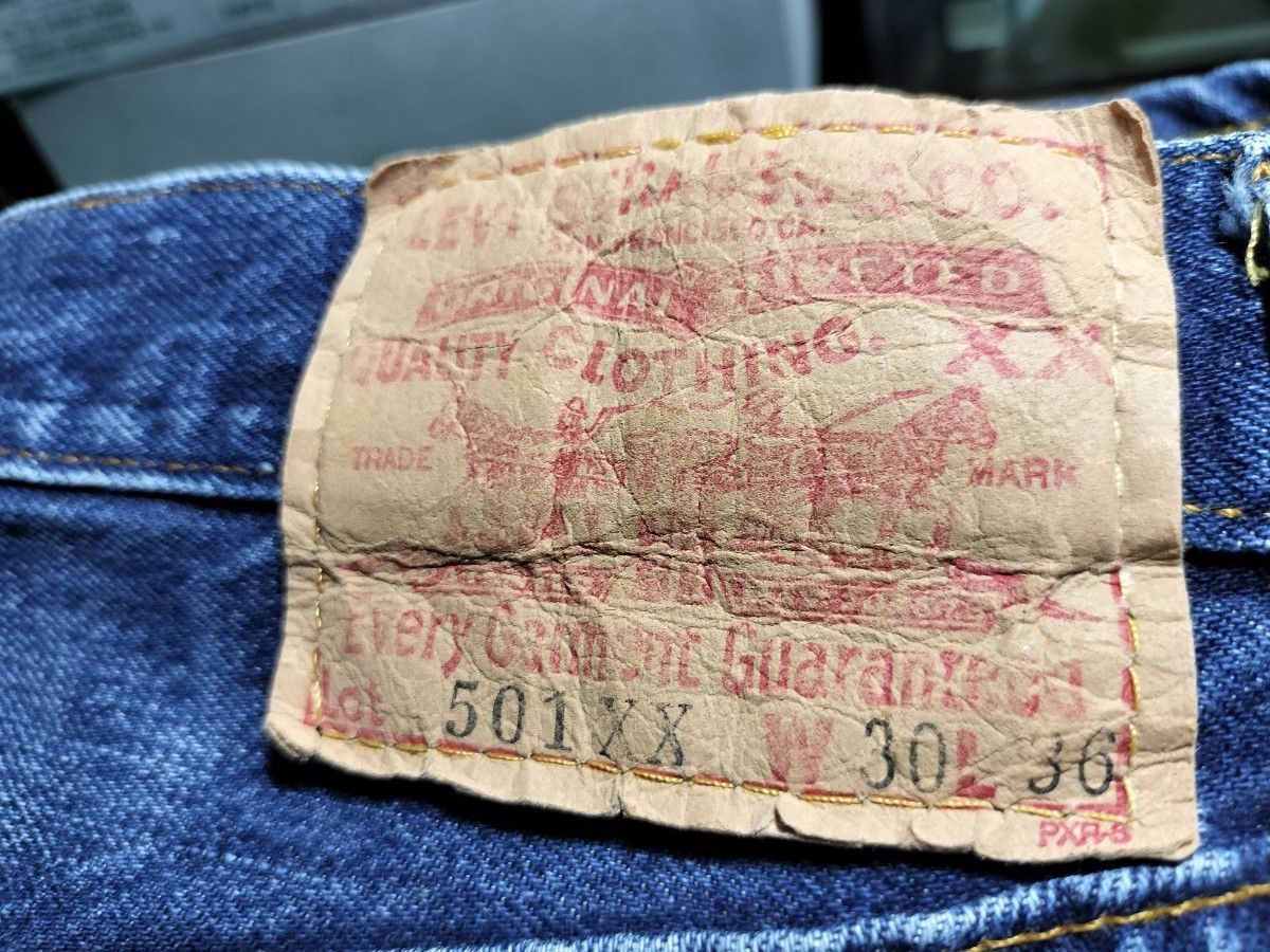 Levi's 501XX バレンシア W30 紙パッチ BIG