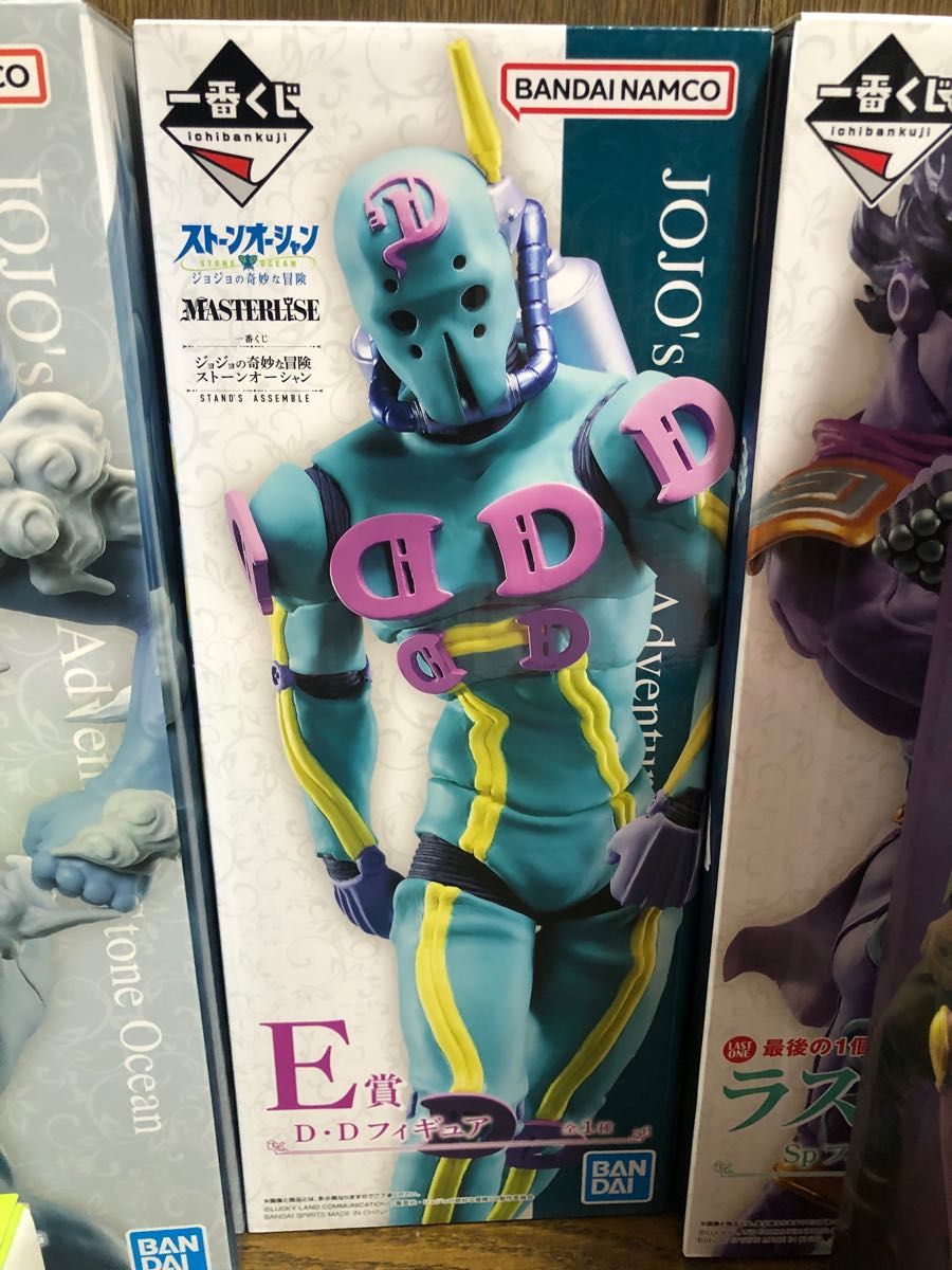 ジョジョの奇妙な冒険 ストーンオーシャン 一番くじ STAND'S ASSEMBLE フィギュア 5種セット