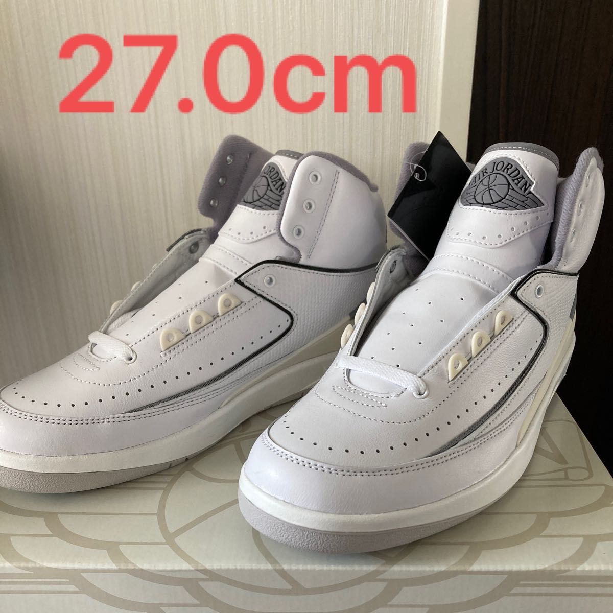 Nike Air Jordan 2 White and Cement Grey Yahoo!フリマ(旧)-