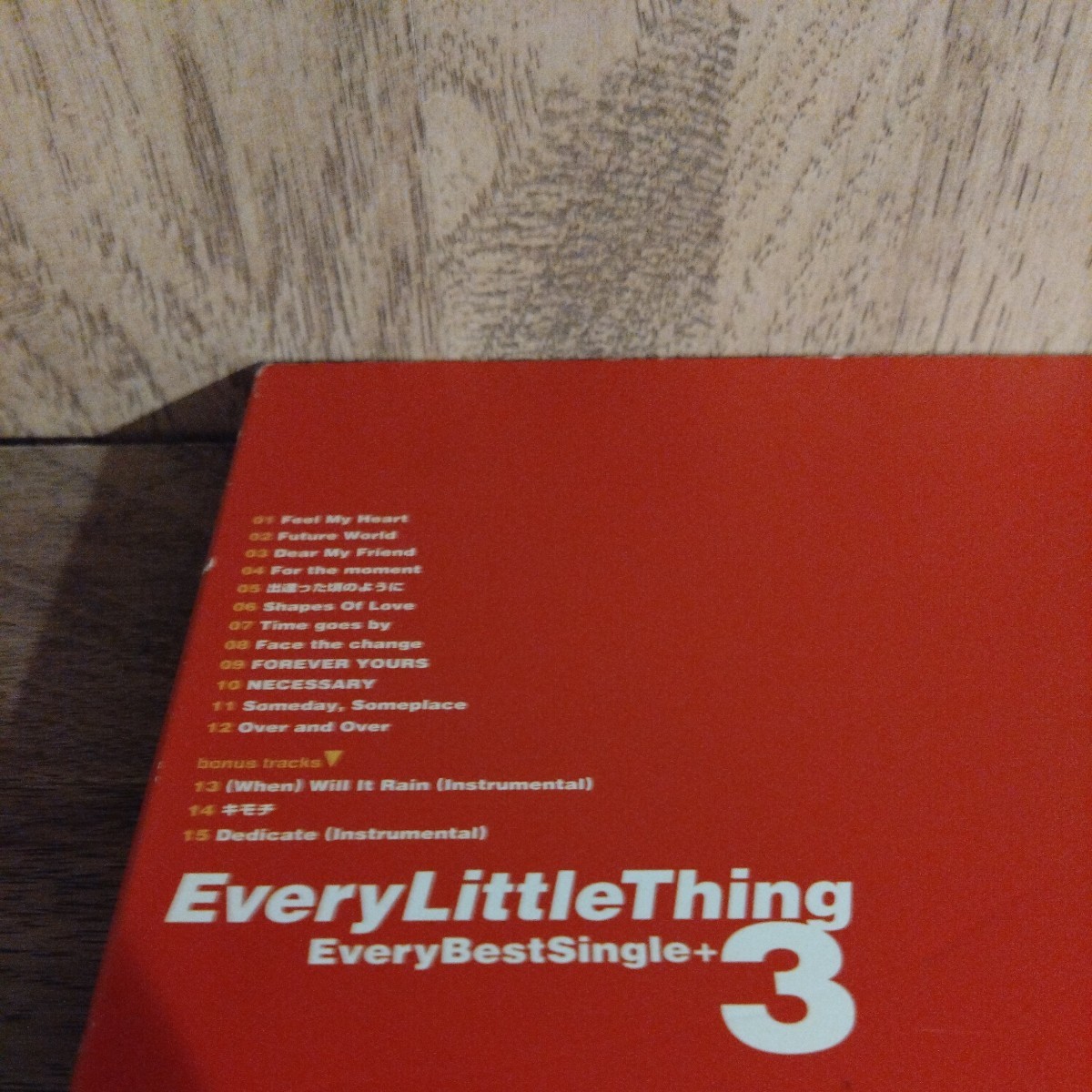【リユースCD】 Every Little Thing／ EVERY BEST Single+3 ELT 持田香織の画像3
