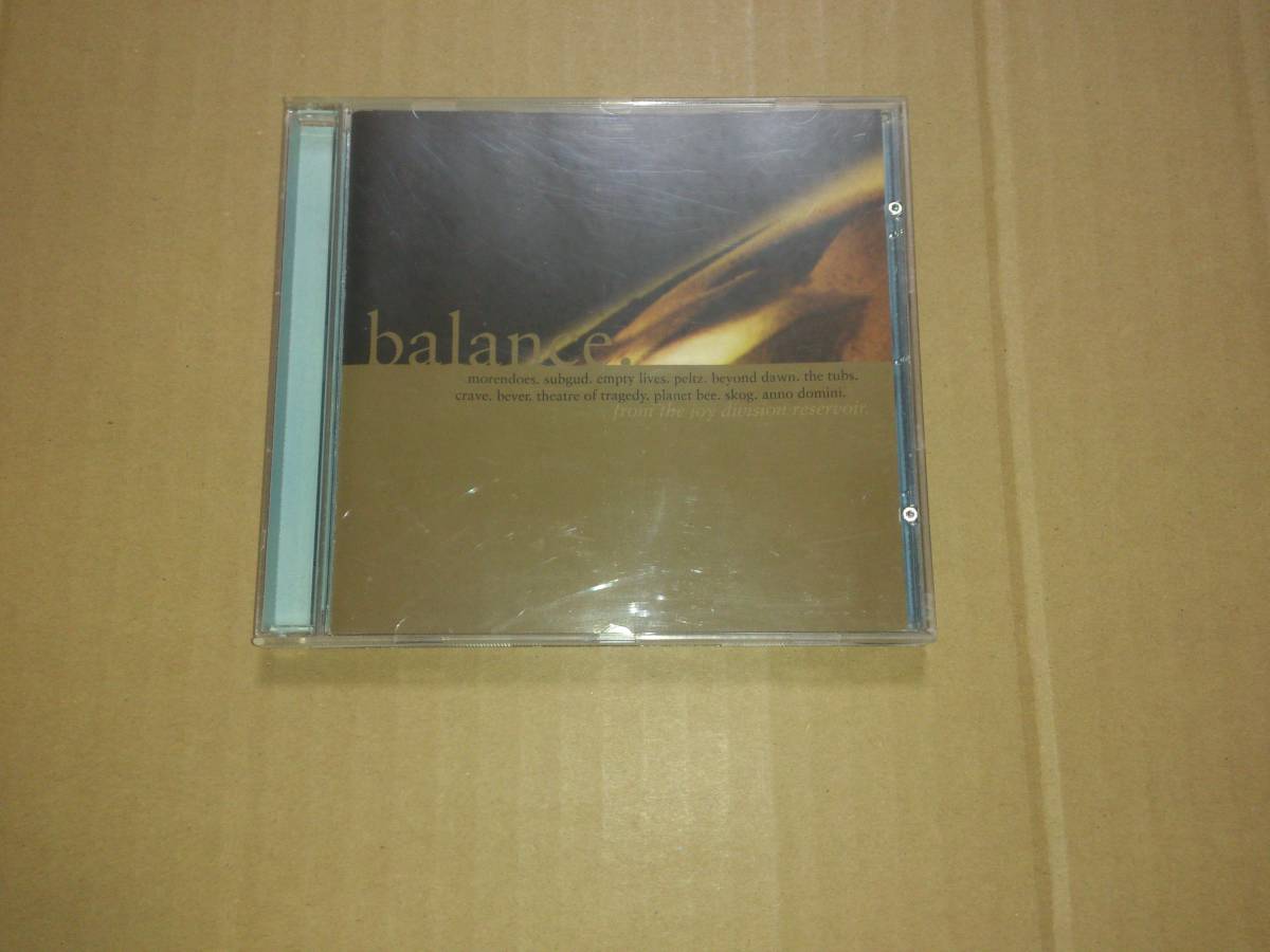 CD Balance. from the Joy Division reservoir ジョイ・ディヴィジョン 輸入盤_画像1