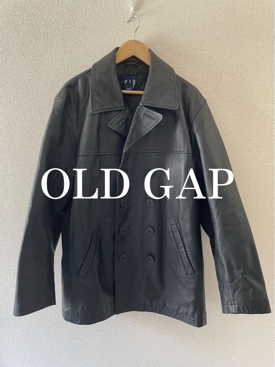 OLD GAP オールドギャップ レザーコート レザージャケット 90s レザー