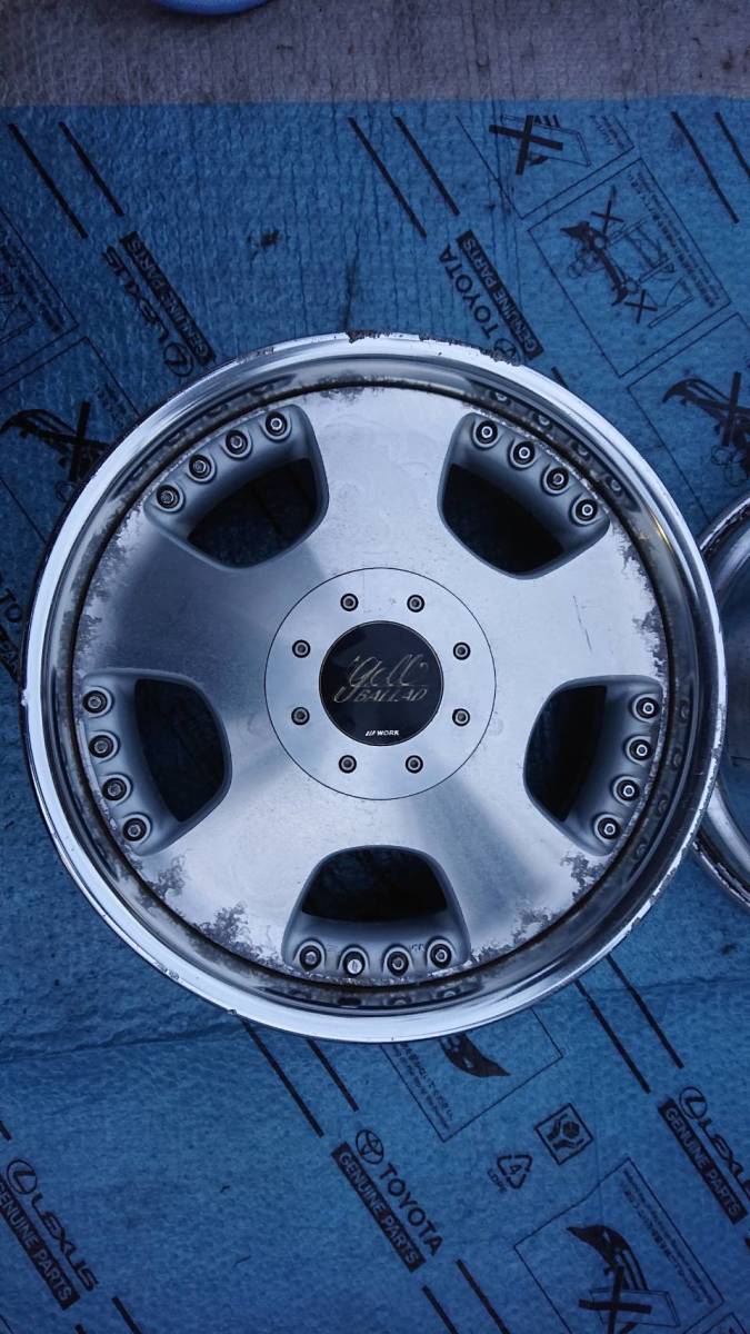  Work Euro Line 17 inch aluminium wheels 4 pcs set 7j×17